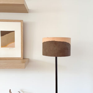 Abat jour en lin Collection Collines n°5 - luminaire luxe